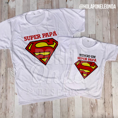 COMBO REMERAS Super papá + Tengo un super papá - comprar online