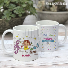 TAZA CERÁMICA - Musica A - comprar online