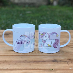 TAZA PLÁSTICA - Unicornio C