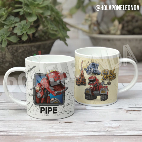 TAZA PLÁSTICA - Dinotrux