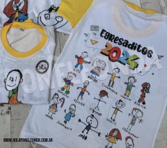 REMERA EGRESADITOS 2025 - Dibujitos en internet
