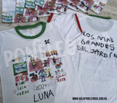 REMERA EGRESADITOS 2025 - Dibujitos - tienda online