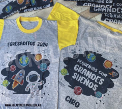 REMERA EGRESADITOS 2026 - Espacio Exterior