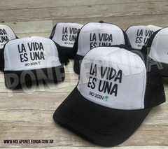 SOUVENIR - Gorras trucker - Con frase