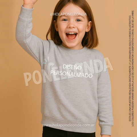 BUZO CUELLO REDONDO - Diseño personalizado - comprar online