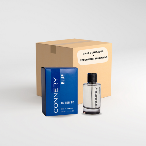 Caja x 8 + 1 Probador sin cargo- CONNERY INTENSE BLUE - EDP