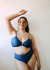 Bikini Versace - Metalizado Azul