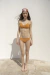 Bikini Cruzado - Textura Caramelo en internet