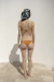Bikini Cruzado - Textura Caramelo