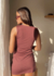 Imagen de Vestido SJP - Chocolate