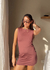Vestido SJP - Chocolate - comprar online