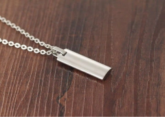 Colar  oração pai nosso corrente pingente aço 316l na internet