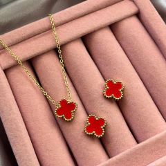 Imagem do Conjunto Colar + Brincos Virginia