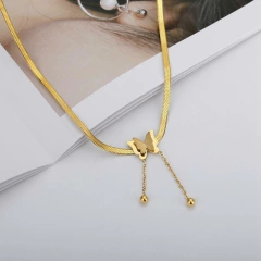 Colar Butterfly Banhado a ouro 18k - Judith Jóias 