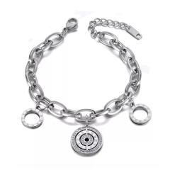 Imagem do Conjunto Feminino Roma Colar e Pulseira