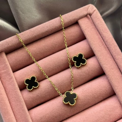 Imagem do Conjunto Colar + Brincos Virginia