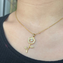 Colar Rosa Bela - loja online