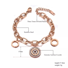 Conjunto Feminino Roma Colar e Pulseira