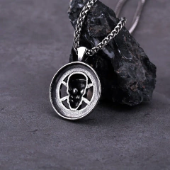 Colar Caveira Radgar Viking na internet