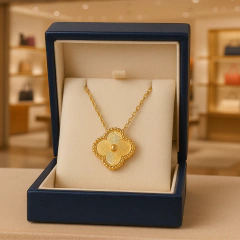 Colar Trevo de Quatro Folhas Clover - Judith Jóias 