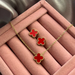 Conjunto Colar + Brincos Virginia na internet