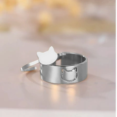 Anéis Gatinho Felicia - Judith Jóias 