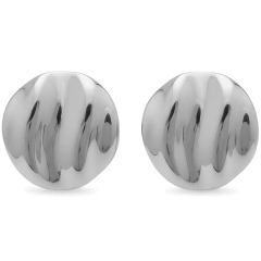 Brinco Feminino Faustine Banhado Ouro Aço Cirúrgico Elegante - Judith Jóias 