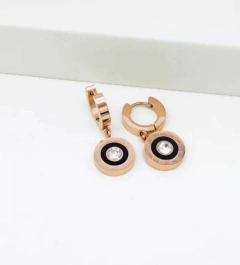 Brinco Feminino Maia Banhado Ouro Rosê E Ródio Luxo Presente - comprar online