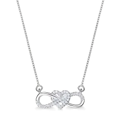 Colar Infinito Abigail Prata 925 - comprar online