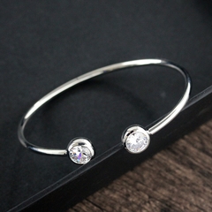 Pulseira Bracelete Feminino Ponto De Luz