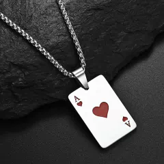 Colar Cordão Jogo De Cartas na internet