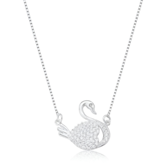 Colar Swan Prata 925