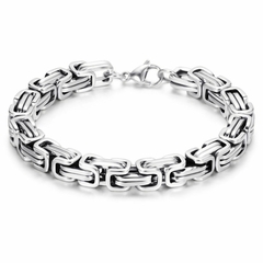 Pulseira Masculina Square Bizantino