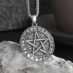 Colar Símbolo Bússola Nórdica Viking - comprar online