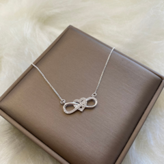 Colar Infinito Abigail Prata 925 - comprar online