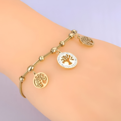 Pulseira Árvore Da Vida Aubrey na internet