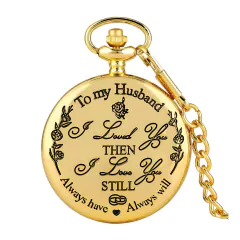 Relógio de Bolso To My Husband