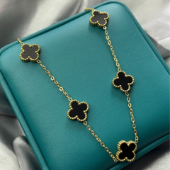 Colar Trevo de Quatro Folhas Virginia Dourado - comprar online