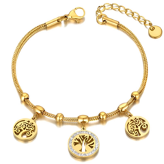 Pulseira Árvore Da Vida Aubrey