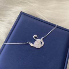 Colar Swan Prata 925 - Judith Jóias 