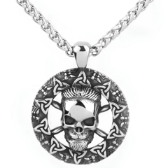 Colar Caveira Radgar Viking