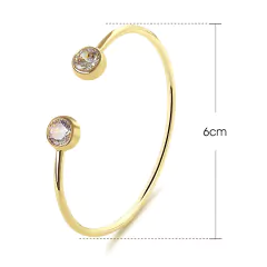 Pulseira Bracelete Feminino Ponto De Luz na internet