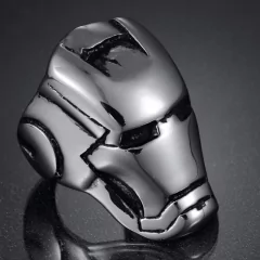 Anel homem de ferro iron man aço 316 motociclista moto Harley na internet