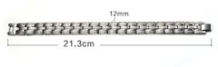 Pulseira bracelete masculino aço cirúrgico super imãs neodímio ( cod. BR-160 ) - loja online