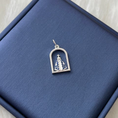 Colar Nossa Senhora Aparecida Detalhe Arco Prata 925 - loja online