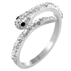 Anel Ebony Cravejado