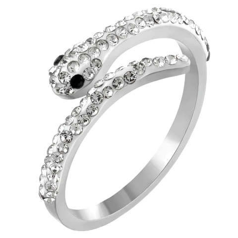 Anel Ebony Cravejado