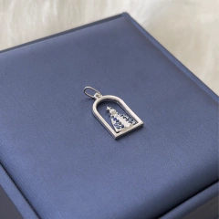 Colar Nossa Senhora Aparecida Detalhe Arco Prata 925 na internet