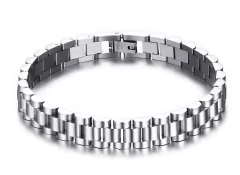 Bracelete pulseira masculino aço inox 316l ( BR-206S) - comprar online