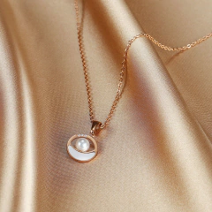 Colar Feminino Grace Banhado a ouro rosê na internet